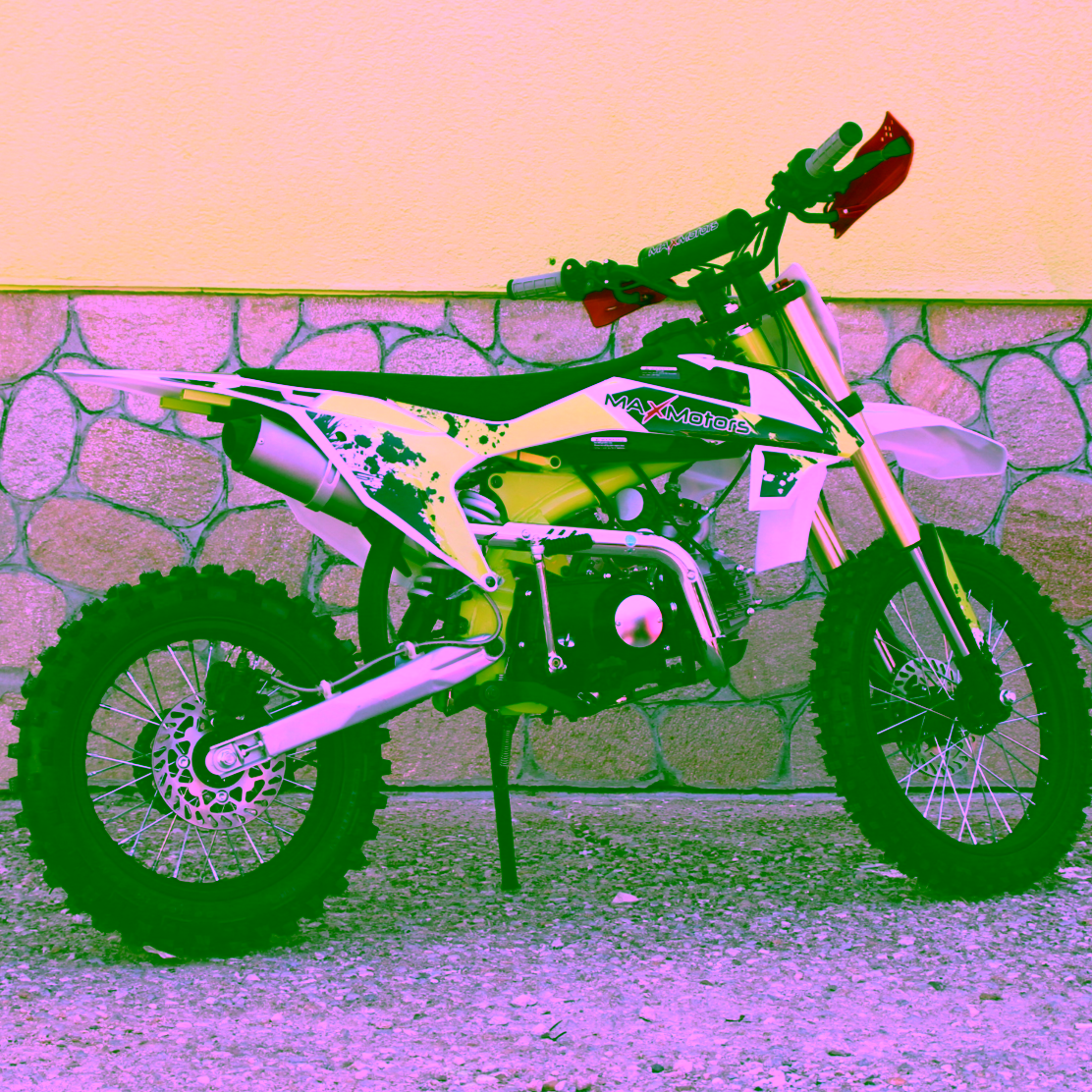 БЕНЗИНОВ КРОСОВ МОТОР 125 КУБИКА MAXMOTORS - Image 3