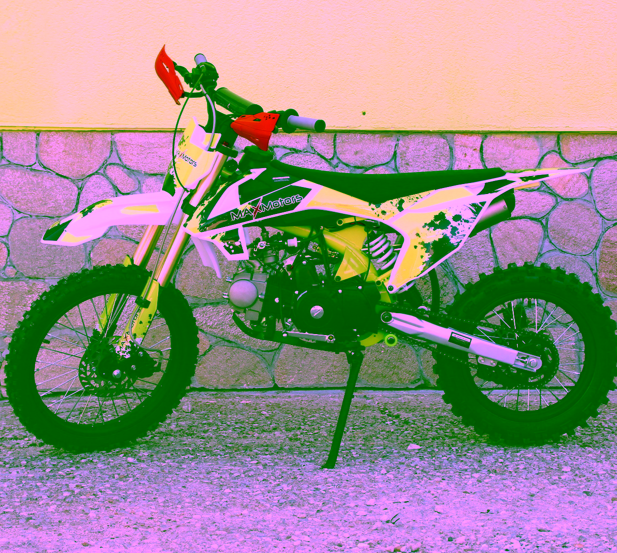 БЕНЗИНОВ КРОСОВ МОТОР 125 КУБИКА MAXMOTORS - Image 2