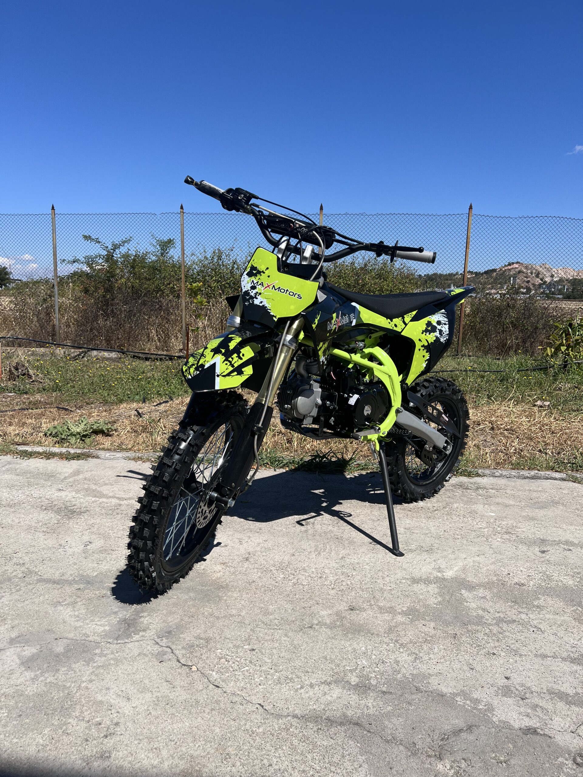 Бензинов кросов мотор 125 cc, модел 2026 - MaxMotors