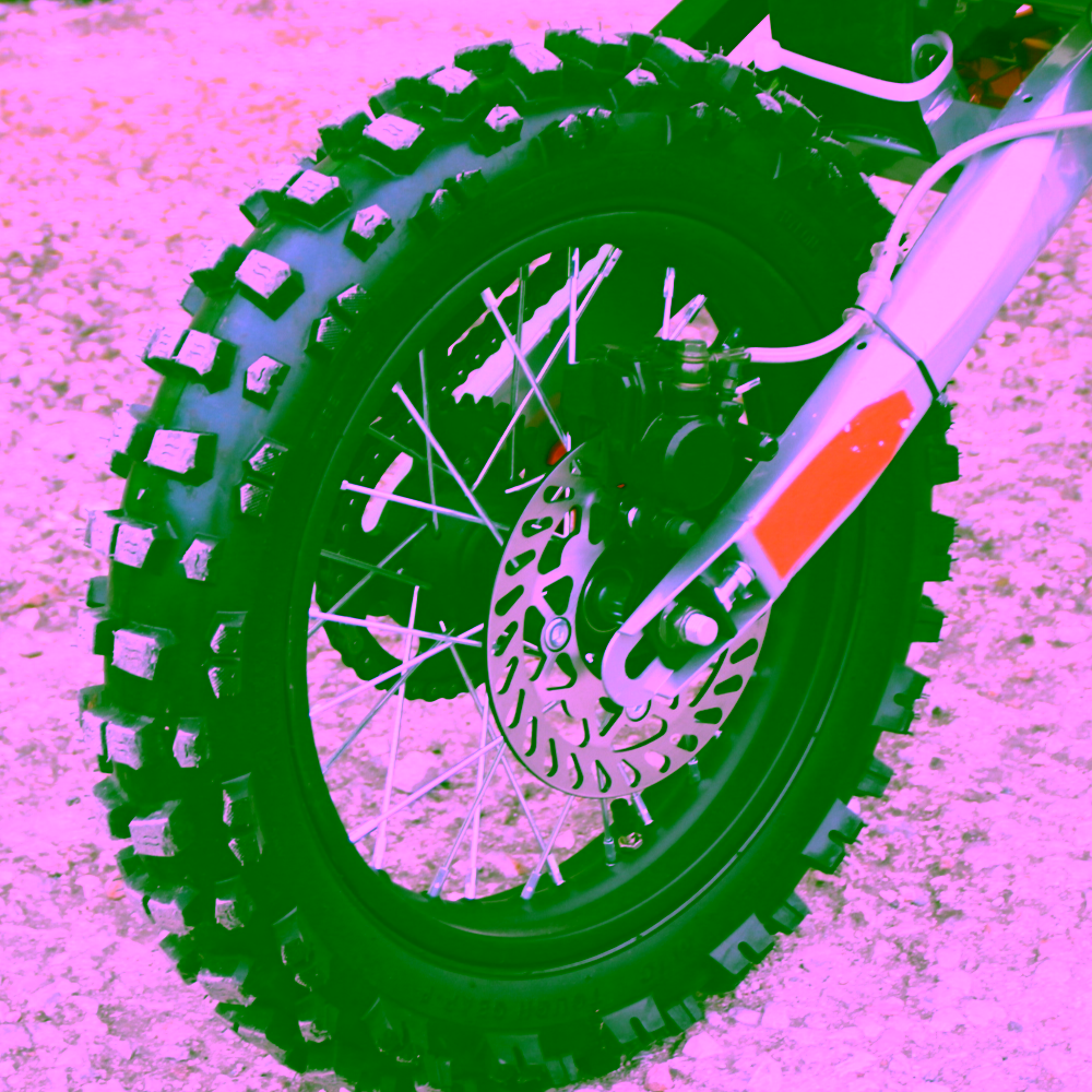 Бензинов Кросов Мотор 125 Кубика MaxMotors Оранжев - Image 5