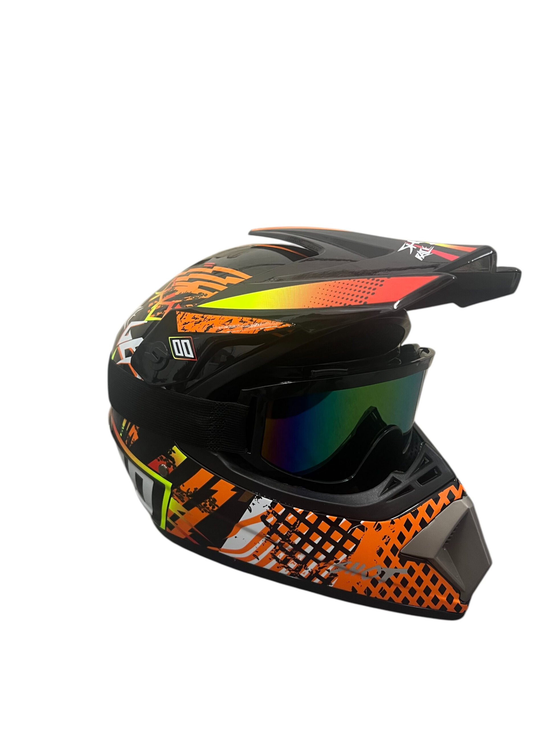 Кросова каска VIRTUE FM 218 ORANGE - Image 3